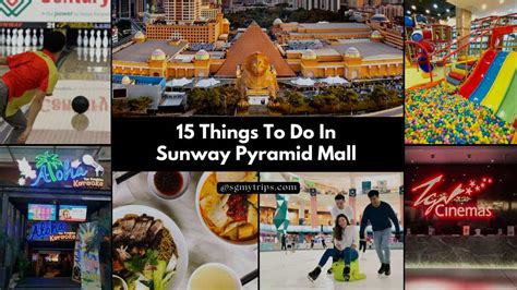 sunway pyramid mall activities.